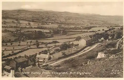 WALES: CONWY Llysfaen west valley from telegraph hill