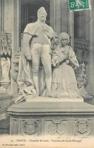 Dreux Chapelle Saint Louis tombeau de Louis Philippe