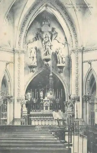 Caen eglise de la Maladrerie interieur