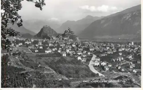 Postcard Switzerland Sion