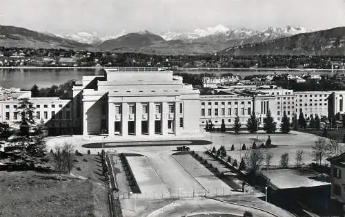 Postcard Switzerland Genève le palais des nations unies