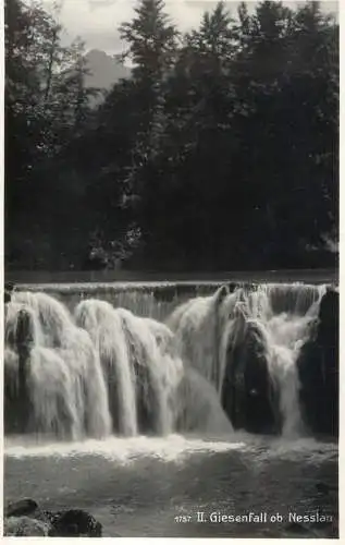 Postcard Switzerland Giesenfall ob Nesslau