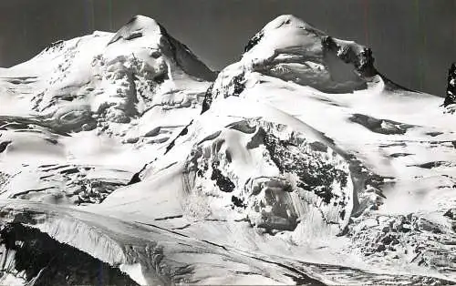 Postcard Switzerland Zermatt Gornergrat Castor et Pollux