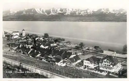 Postcard Switzerland Twann Bielersee
