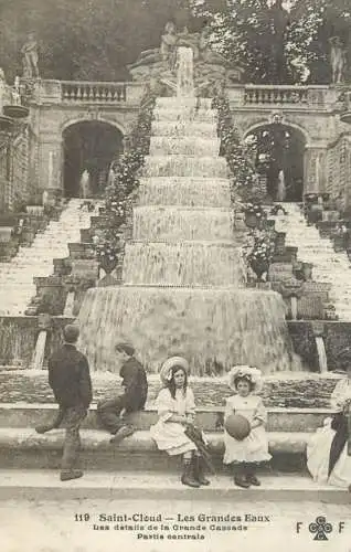 SAINT CLOUD Grande Cascade des Grandes Eaux du Parc
