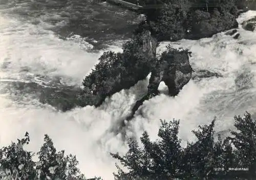 Postcard Switzerland Rheinfall