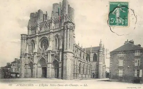 Avranches eglise Notre Dame des Champs