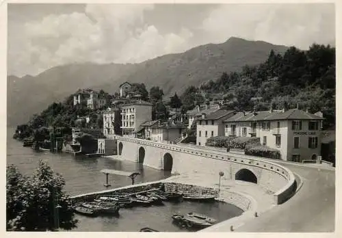 Postcard Switzerland Hotel Lago Ascona restaurant