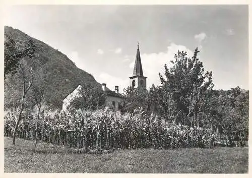 Postcard Switzerland Arcegno Kirche