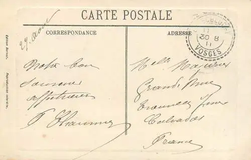 CHAUME DE FRANKENTHAL Entrée du Troupeau 1911