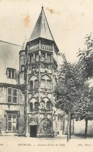 BOURGES - Ancien Hotel de Ville cpa