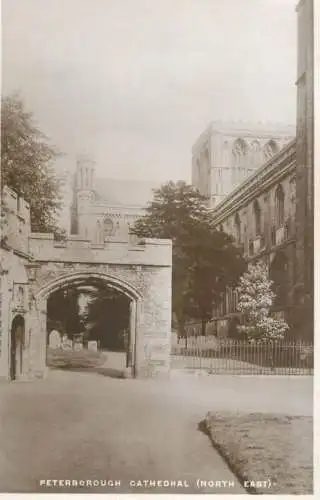 England Peterborough Cathedral north-east view