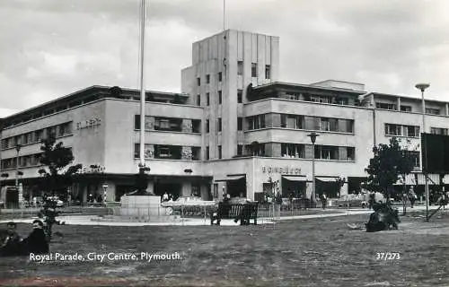 England Plymouth Royal Parade City Centre