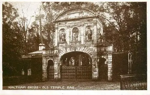 England Waltham Cross Old Temple Bar