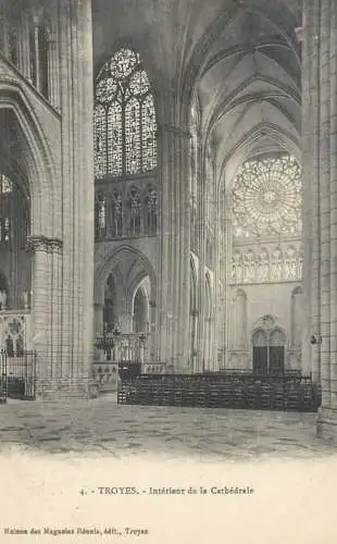 CPA France Troyes cathedrale