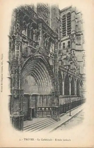 CPA France Troyes cathedrale