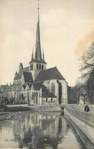 CPA France Ricey Bas eglise
