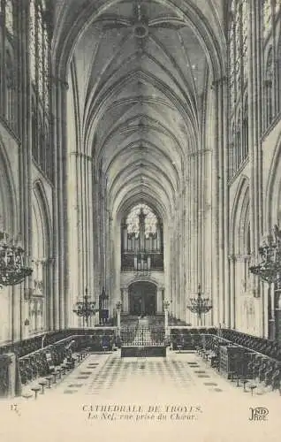 CPA France Troyes cathedrale