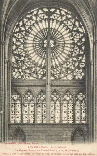 CPA France Troyes cathedrale