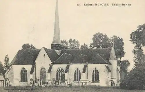 CPA France Troyes eglise des Noes