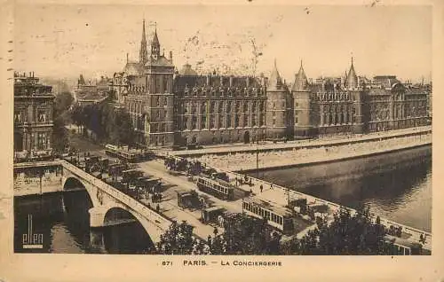 CPA France Paris la Conciergerie