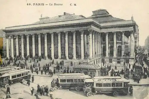 CPA France Paris La Bourse