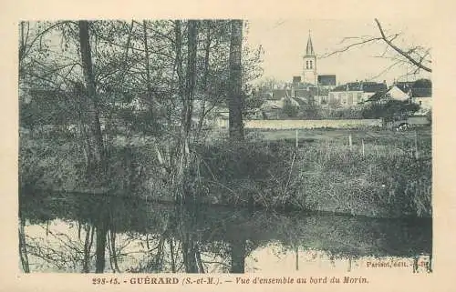 CPA France Guerard bord du Morin