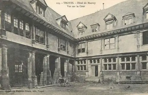 CPA France Troyes Hotel de Mauroy