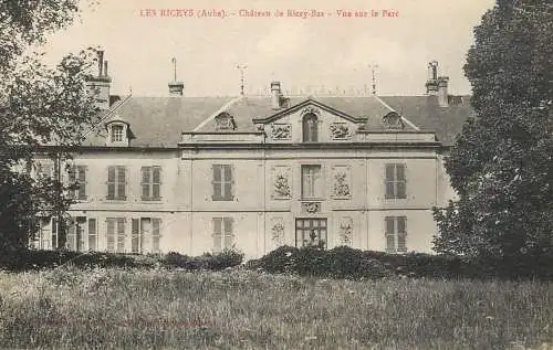 CPA France Les Riceys chateau