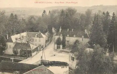 CPA France Les Riceys Place Marigny