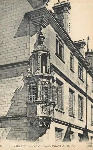 CPA France Troyes Lanterneau de l'hotel de Marisy