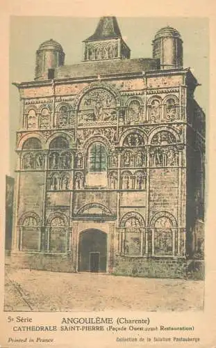 CPA France Angouleme cathedrale Saint Pierre