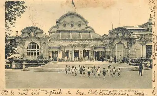 CPA France Vichy le casino