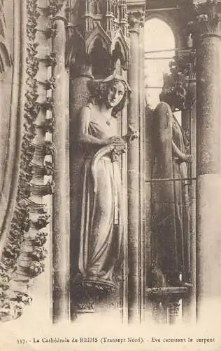 CPA France Reims cathedrale