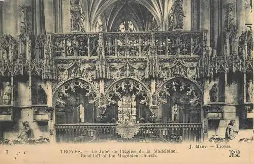 CPA France Troyes le Jube de l'eglise