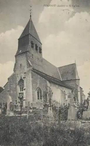 CPA France Polisot church