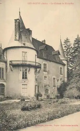 CPA France Les Riceys chateau