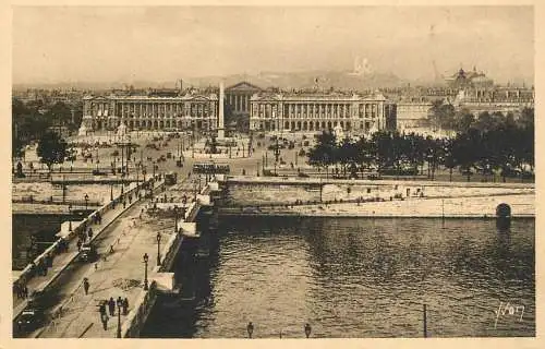 CPA France Paris place de la Concorde