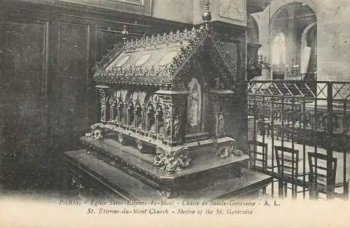 CPA France Paris eglise Saint Etienne du Mont