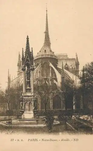 CPA France Notre Dame de Paris