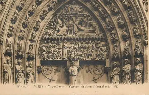 CPA France Notre Dame de Paris