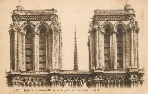 CPA France Paris Notre Dame de Paris