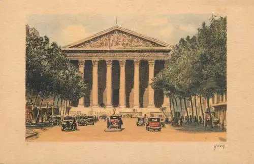 CPA France Paris la Madelaine