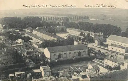 CPA France paysages Caserne St. Nicolas