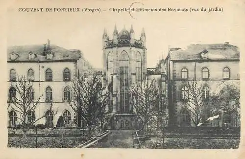 CPA France couvent de Portieux chapelle