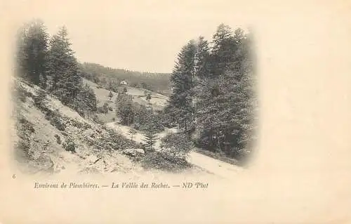 CPA France Plombieres  la vallee des Roches