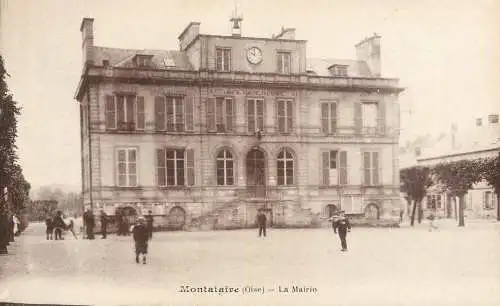 CPA France Montataire Oise la Mairie