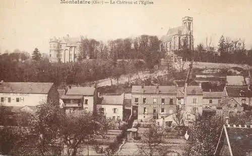 CPA France Montataire chateau