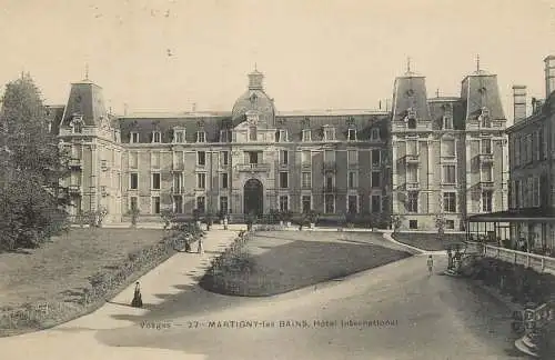 CPA France Martigny les bains Hotel