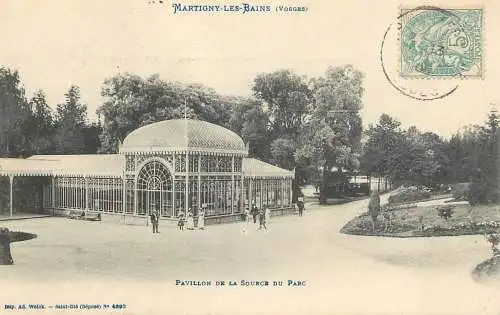 CPA France Martigny les bains